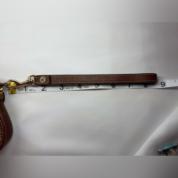 Vintage Dooney & Bourke 1975 Signature Monogram Wristlet / Clutch - Picture 16 of 16